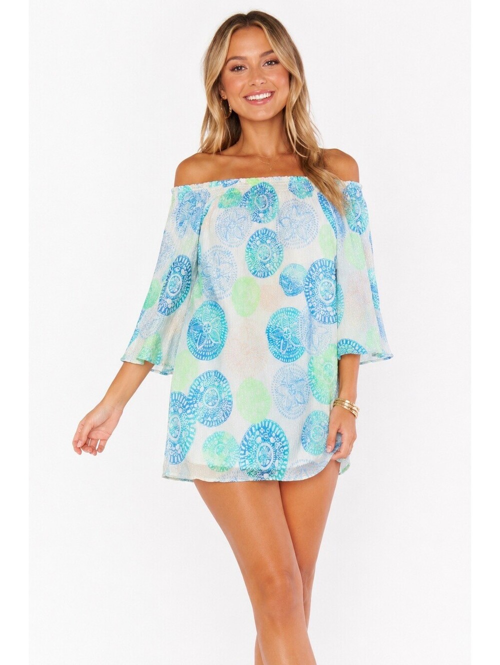 Lilly Pulitzer Womens Large Tanner Silk Dress Blue Gold Pineapple Clip Chiffon